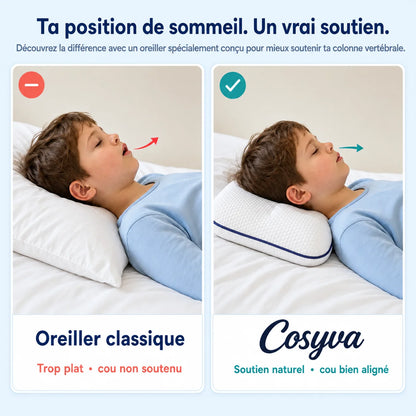 Oreiller profile enfant Cosyva 08 position