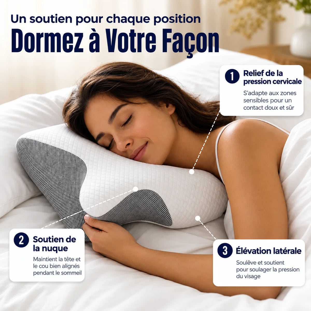 CloudSleep - un soutien pour chaque position