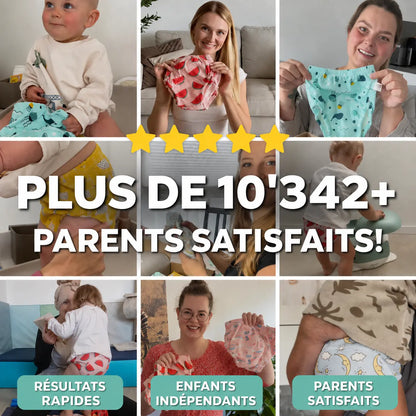 Sous-vêtements d'apprentissage à la propreté