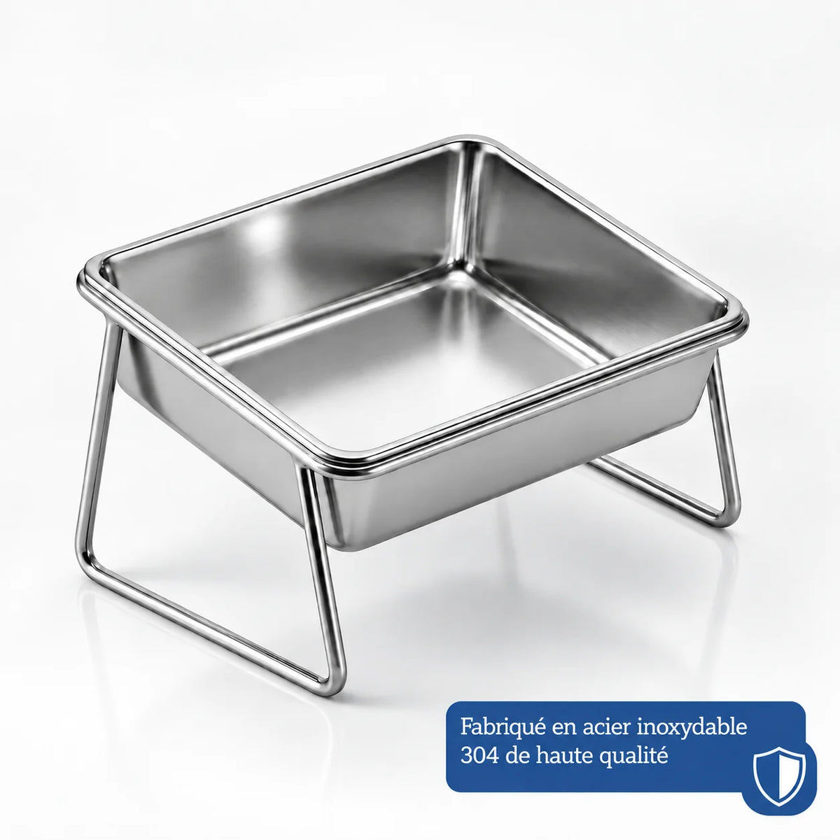 Gamelle grands chiens acier inoxydable 304